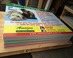 Budget Corflute Signs Budget Corflute Signs